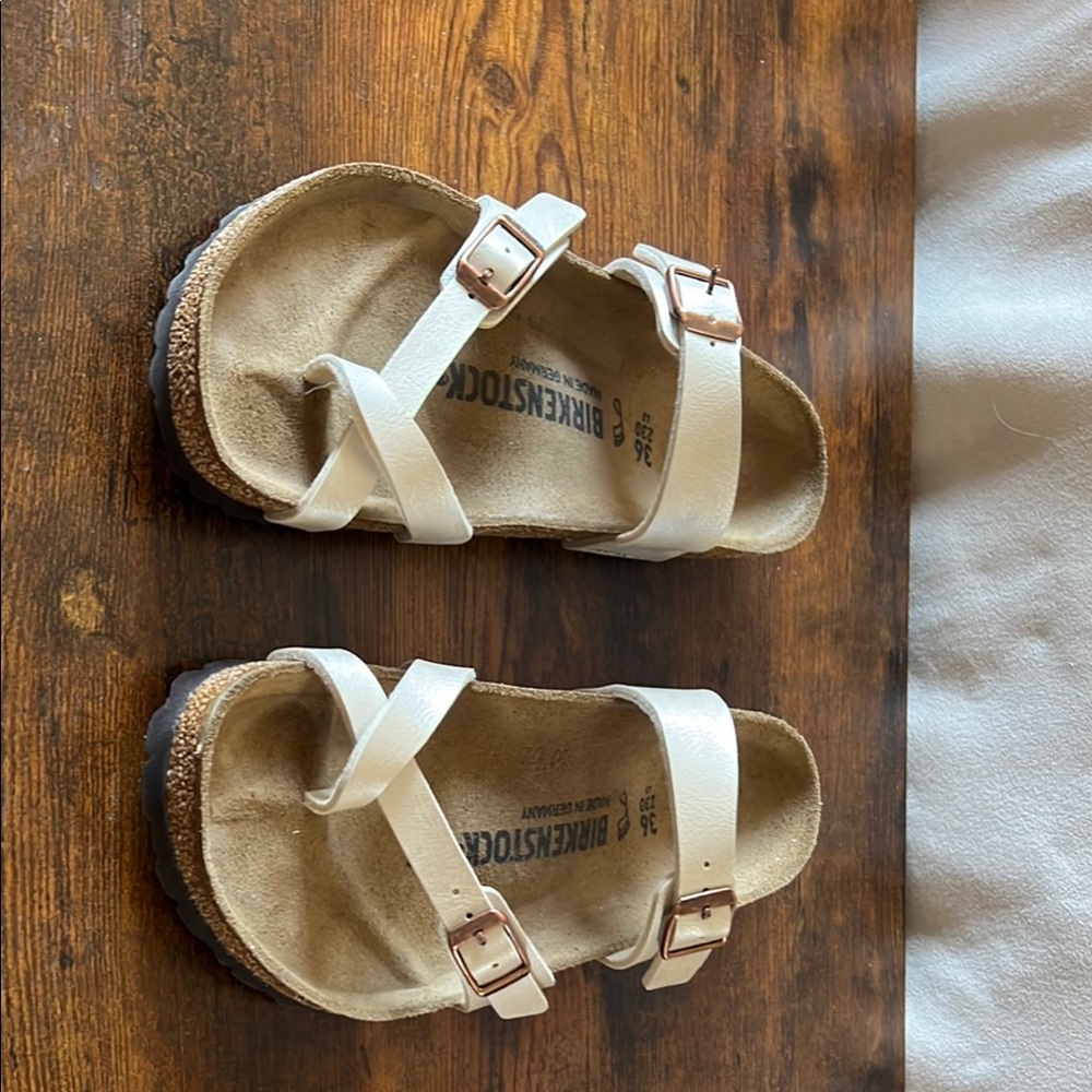 Birkenstock Mayari Antique White Sandals